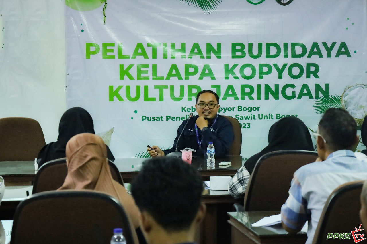 Pelatihan Perdana Budidaya Kelapa Kopyor Kultur Jaringan Digelar di PPKS Bogor