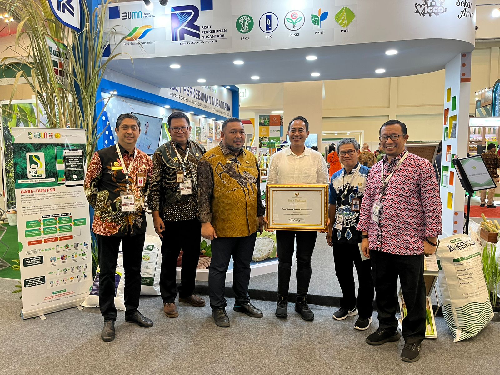 PPKS - PT.RPN Hadir di Acara Perkebunan Indonesia Expo (Bunex) 2023 