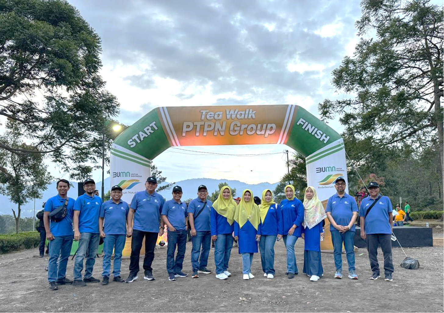 PT RPN Turut Hadir pada Agenda Tea Walk dan Awarding PTPN Group 2024 