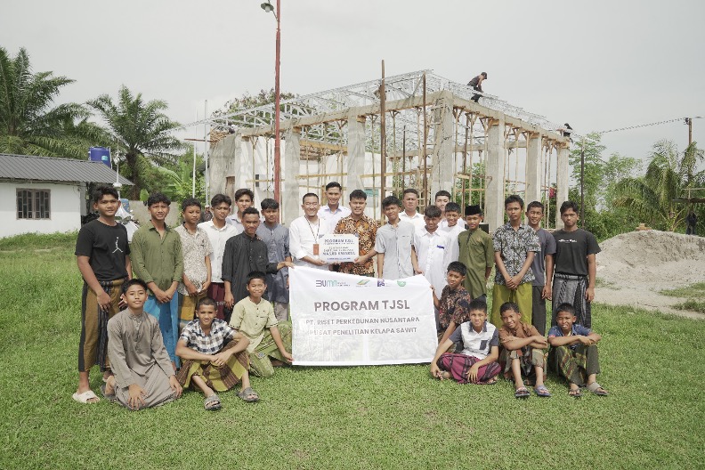 PT RPN-PPKS Salurkan Bantuan Donasi Pembangunan dan Renovasi Masjid, Masyarakat Merasakan Kehadiran Perusahaan