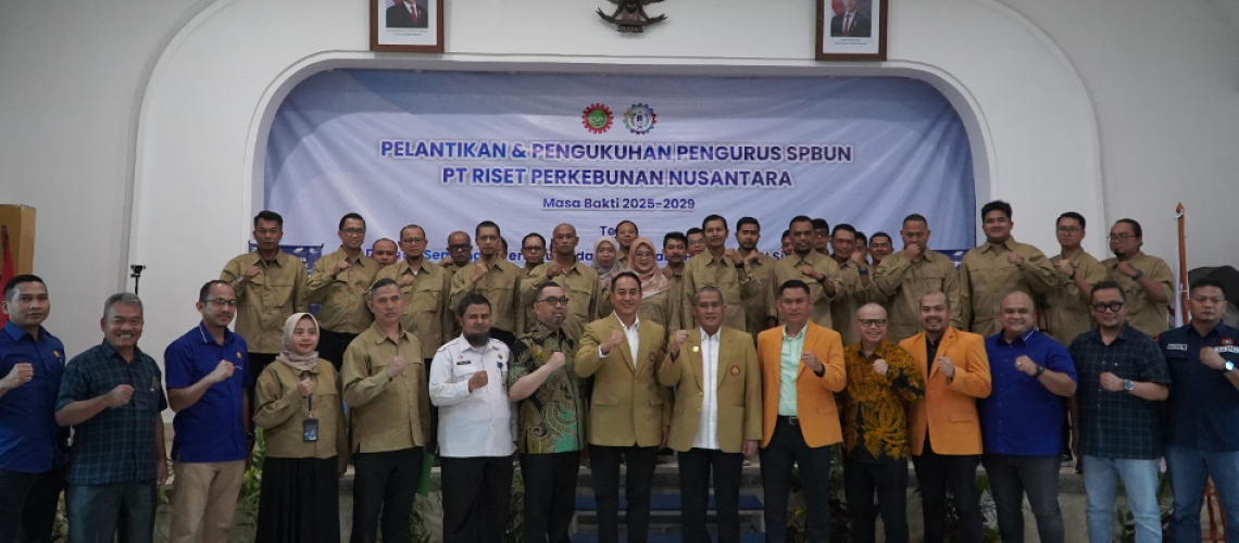 Pengurus SPBUN PT RPN Periode 2025–2029 Resmi Dilantik