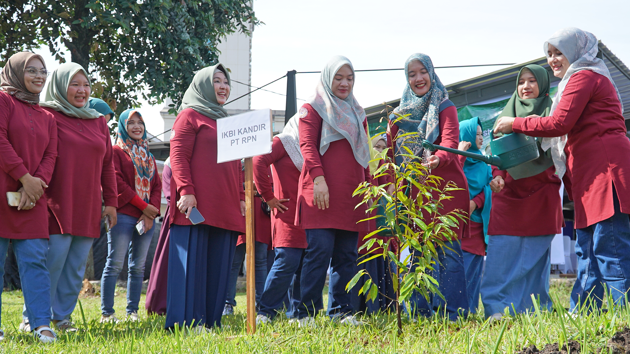 IKBI PT RPN Perkuat Komitmen Hijaukan Lingkungan  melalui Gerakan Menanam Pohon